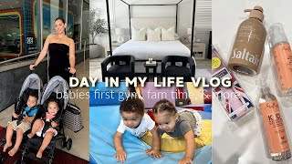 DAY IN MY LIFE AS A 24 YEAR OLD MOM OF 3♡ Out with the Fam, Babies First Gymnastics Class, & More!