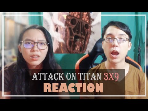Attack on Titan (Shingeki No Kyojin) 3X9 | "Ruler of the Walls" | REACTION