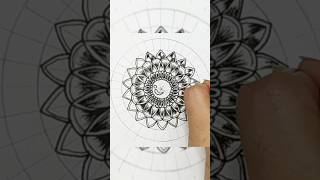 How To Draw Dreamcatcher Mandala Drawing shorts dreamcatcher youtubeshorts