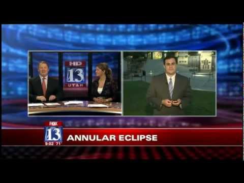 Solar Eclipse : The Ring of Fire blazes across the Utah Skies (May 20, 2012)