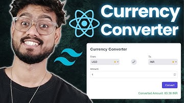 Currency Converter with React JS and Tailwind CSS - Full Tutorial 🔥🔥