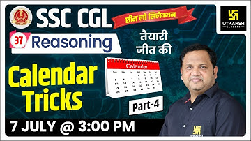 Calendar (Part-4) | Reasoning | Most Important Question | SSC | By Anubhav Sir