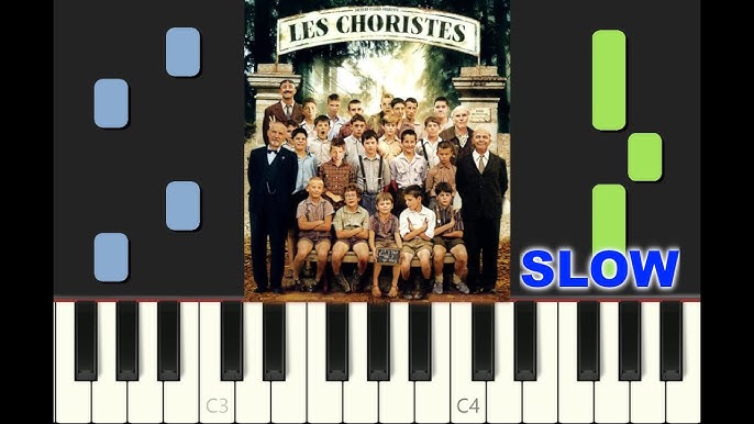 Cerf-volant - Les Choristes - piano tutorial