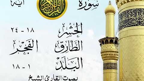 تلاوة خيالية نادرة إبداع الشيخ محمد صديق المنشاوي نهاوند - من سور الحشر الطارق الفجر البلد .ليبيا 46