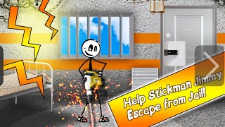 Stickman Jailbreak #1 Jimmy's Best Escape Full Gameplay Android screenshot 5