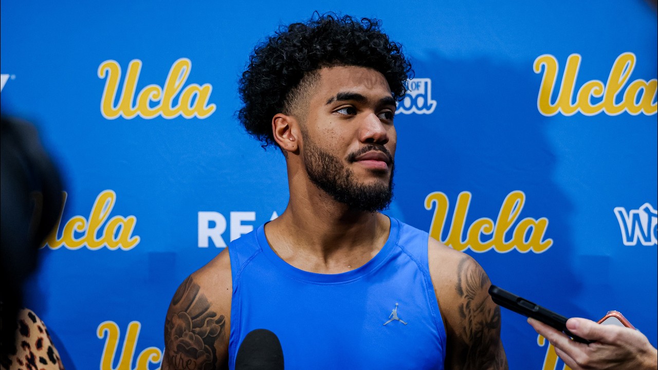 UCLA M. Basketball Postgame - Players, at USC (March 7, 2026)