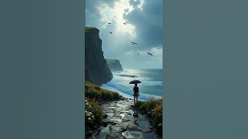 Thumbnail of Beautiful Sea beach 🏖️ #nature #song #newsong #love #sea #seabeach #ocean #sky #peace #scenery #rain