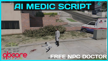 QBCore NPC Doctor Script *FREE* | FiveM Roleplay Scripts | FiveM Tutorial 2023 | MJ DEVELOPMENT