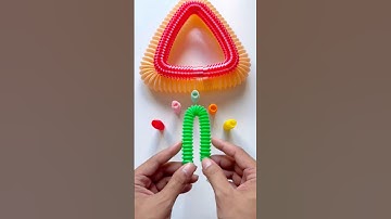 Natural Crunchy Mini POP Tube ASMR Sounds #relaxing #insideout #asmrsounds