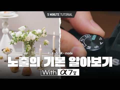 Friendly Lesson for Beginners 'Alpha Class' With A7M5｜EP.2 Basics of Exposure I