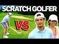 My Girlfriend And I Played A Scratch Golfer!! | 2V1 Alt. Shot Vs. Micah