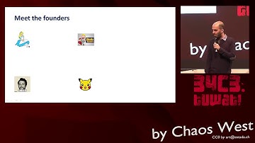 34C3 ChaosWest -  Magic Internet Money