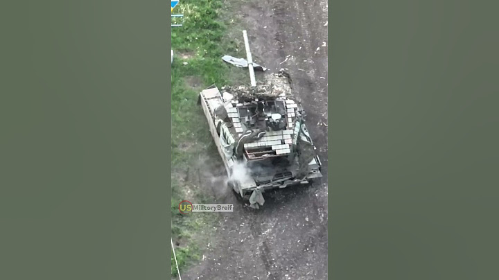Un dron ucraniano con visión en primera persona destruye un tanque ruso T-90 en segundos.