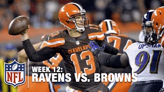 Josh McCown Does His Best Manziel Impression on This TD Pass! | Ravens vs. Browns | NFL