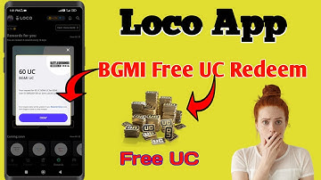 Redeem free uc in loco app || loco app free uc #getfreeuc #locoappfreeuc #redeemfreeuc