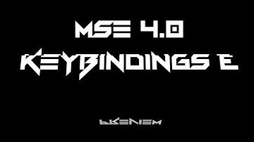 Macro No Recoil and No Spread - MSE 4.0 Keybindings & Loadouts preview