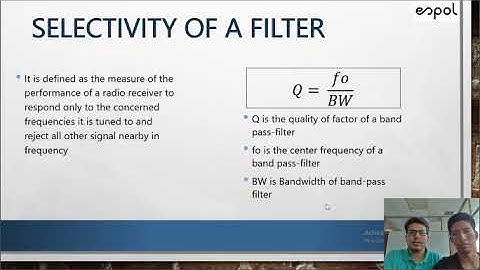 AM SIGNAL. BAND PASS FILTER