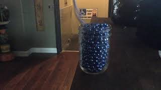 beads that defy gravity