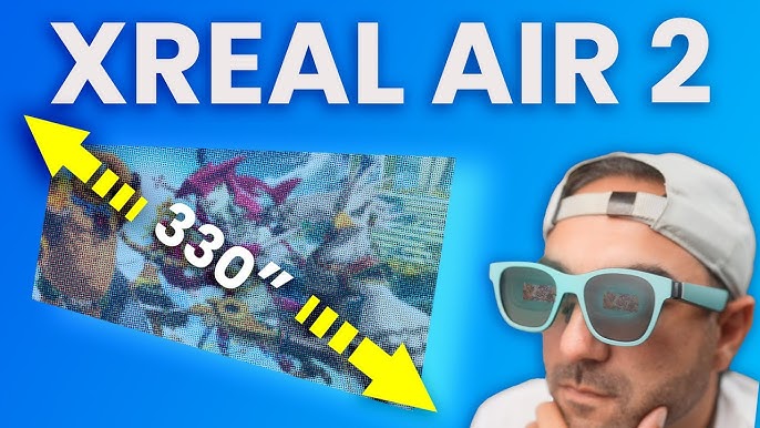 XREAL AIR 2 & PRO: The CRAZIEST 120Hz Wearable Gaming Display with  Shockingly Good Sound! 