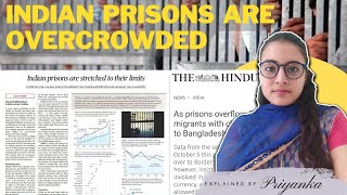 why indian prisons are overcrowded? #upsc #indianjudiciary
