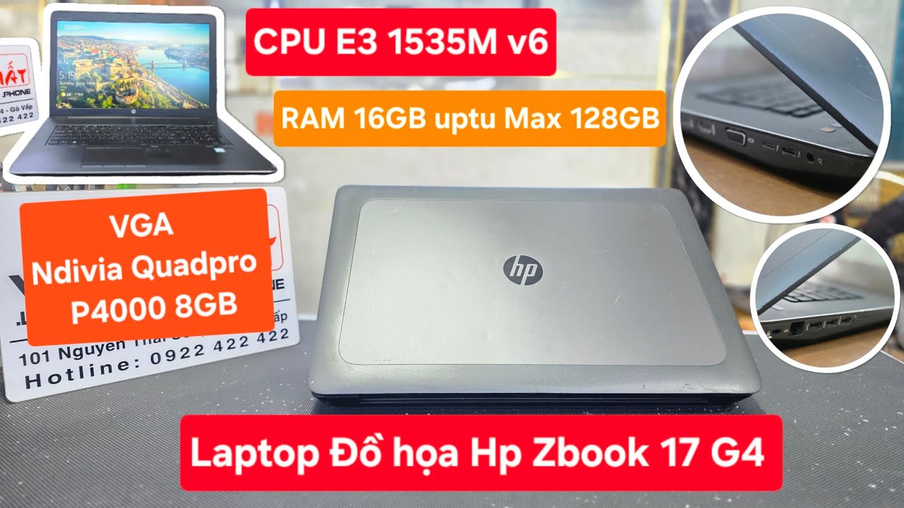 Detailed Specifications of the HP ZBook 17 G4 - A Powerful