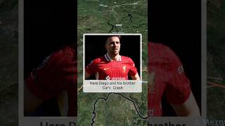 The Location Of Diogo Jota Car Crash In Spain