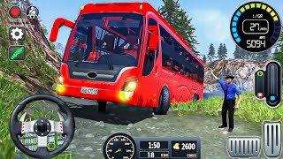 Mud Bus Offroad Driving Simulator 3D - Mountain Uphill Coach Bus Driver 2022 - Android GamePlay screenshot 3