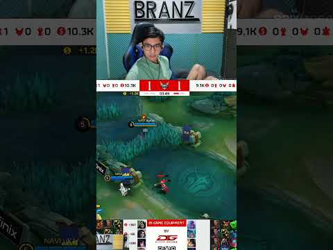 reaksi streamer ini bikin kaget #mlbb
