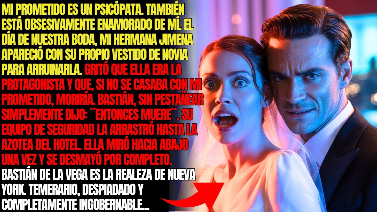 Mi prometido es un psicópata, También está obsesivamente enamorado de mí, El día de nuestra boda...