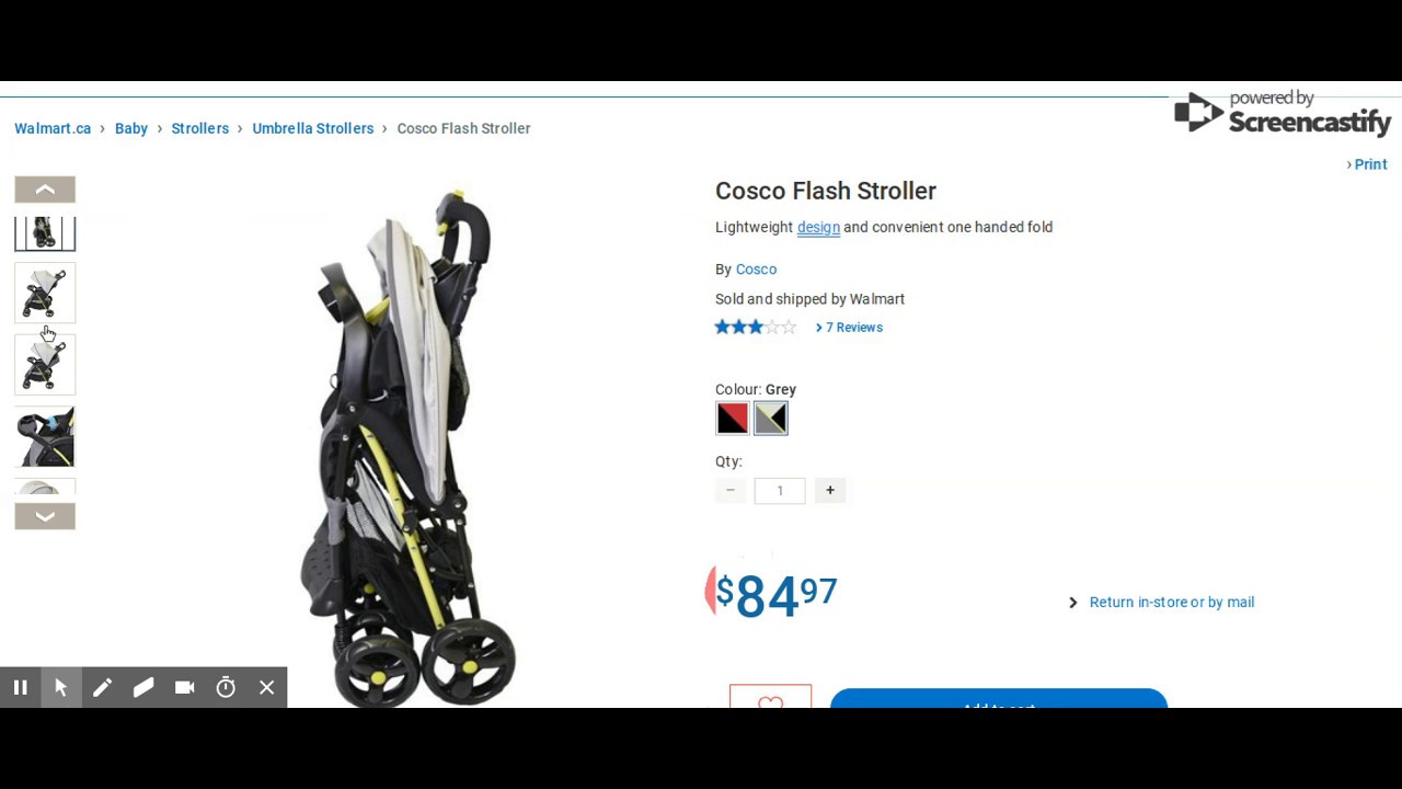 cosco flash stroller review