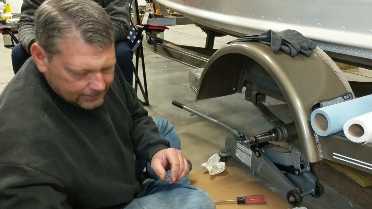 How To Replace Wheel Hubs/Bearings On A Boat Trailer Easy Step By Step