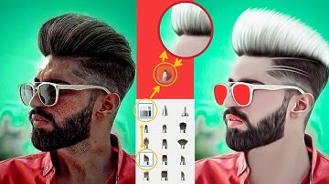 Autodesk Hair Editing Step By Step  | Face Smooth Editing + Hair Style | Hair Editing in Autodesk