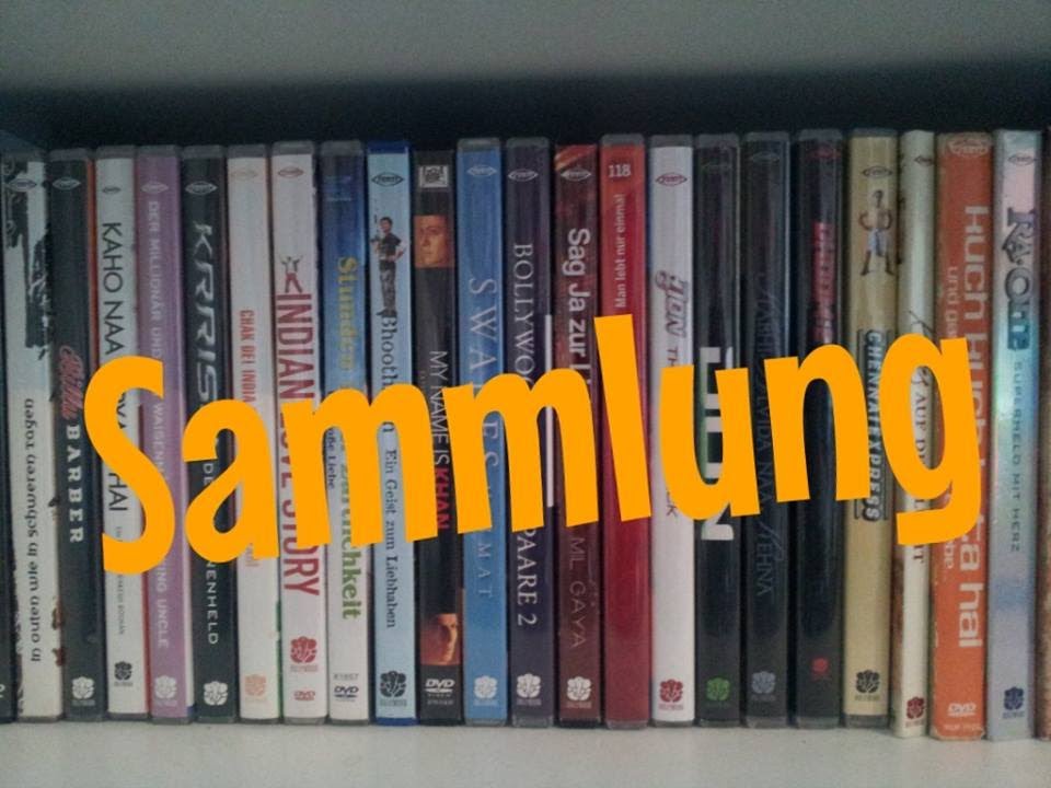 My Bollywood DvD Sammlung