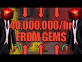Make 40,000,000/hr From Mining GEMSTONES? Hypixel Skyblock