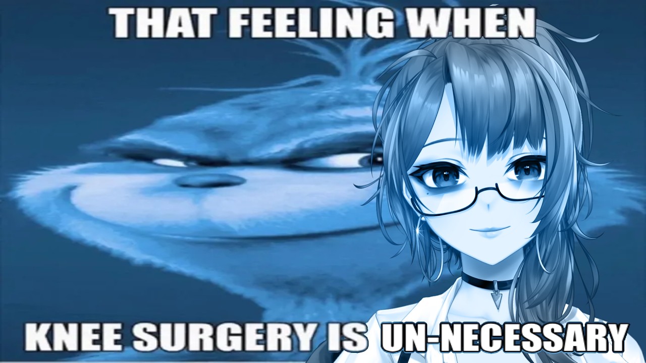 My knee cartilage is disappearing but my will to play games isn't - a series of yap + games