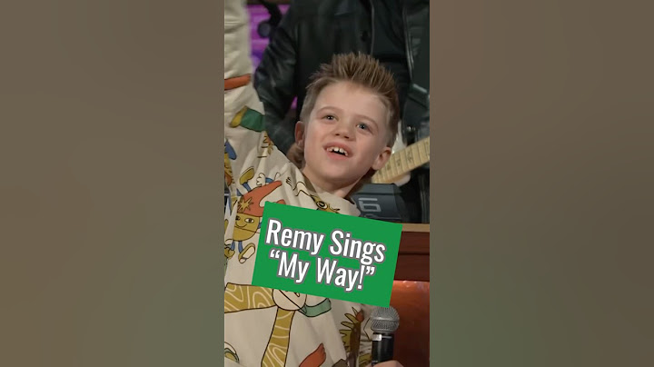 Remy , Kelly Clarkson’s son, Epic 'My Way' Performance Takes the Stage by Storm!