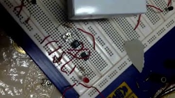 Cny70 testing ( white and black reflection sensor )