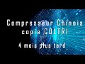 Copie chinoise du compresseur coltri compresseur 100lmin retour aprs 4 mois dutilisation