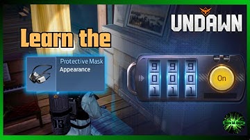 Undawn Guide Mission Tutorial Deadly Radiation how to open Jessica Suitcase get the Protective Mask