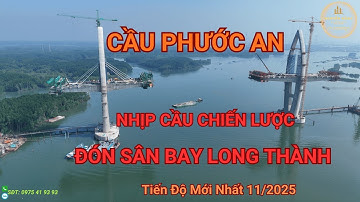 Toàn Cảnh Tiến Độ Cầu Phước An | Kết Nối Trực Tiếp Cảng Biển & Sân Bay Long Thành
