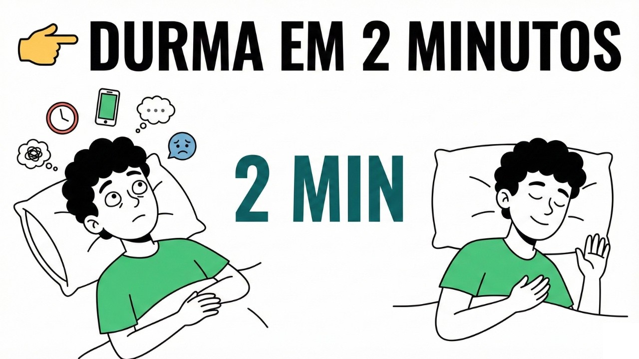 Método Para Dormir em 2 Minutos (Teste Hoje)