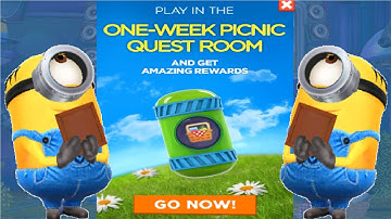 ONE-WEEK PICNIC Minion Rush: Despicable Me gameplay walkthrough ios & android