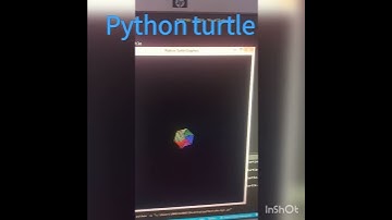 python turtle trick #pythonturtle #shorts #turtle