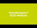 MD Eizo ColorNavigator 7 Webinar-Aufzeichnung