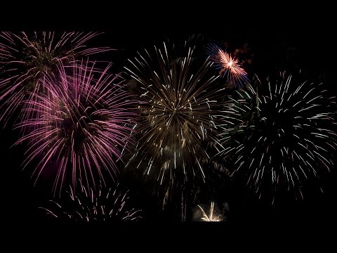 New Year Fireworks At Dhaka, Bangladesh- 2017