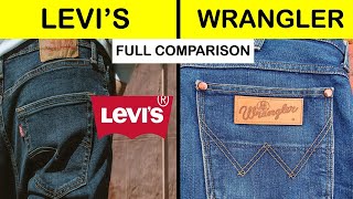 Levis vs Wrangler Full Company Comparison UNBIASED in Hindi | Wrangler vs  Levis - YouTube