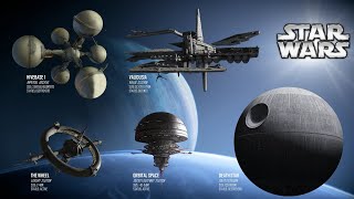 15 Biggest Imperial Space stations in Star Wars