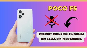 Mic not working problem on calls or recoarding POCO F5 || How to solve mic issues