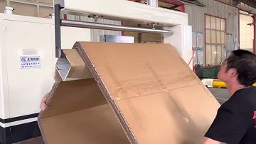 Paper IBC making machine paper intermediate bulk container machine cardboard box making machinery