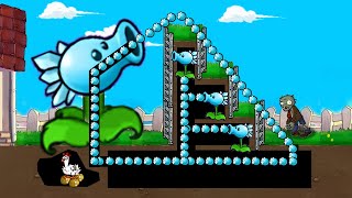 : Strongest Fusion Plant. 107 Plants Vs. Zombies PvZ Plus pvz funny moments